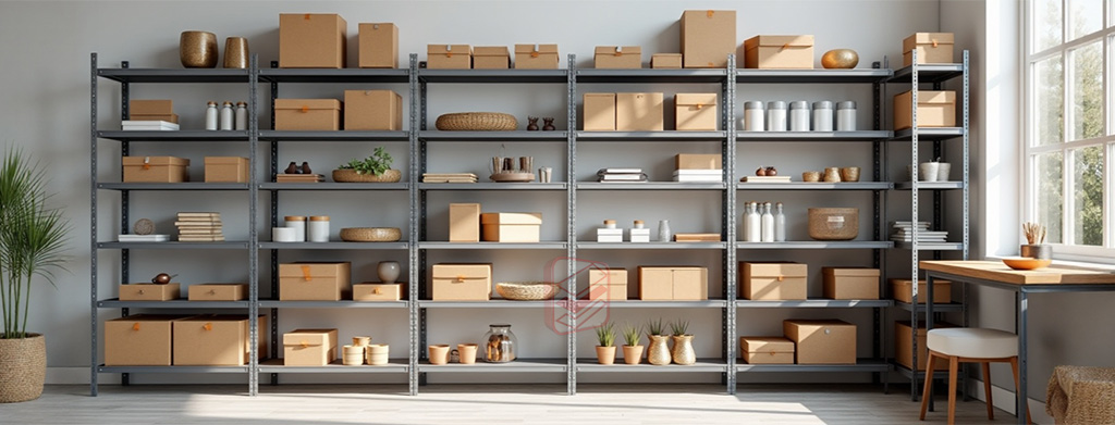 Стеллажи металлические в интерьере квартиры - фото Стеллажин Стеллажи металлические в интерьере квартиры - фото Стеллажин