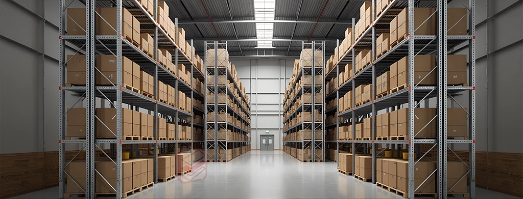 Металлические стеллажи для склада фото в интерьере - Стеллажин Металлические стеллажи для склада фото в интерьере - Стеллажин